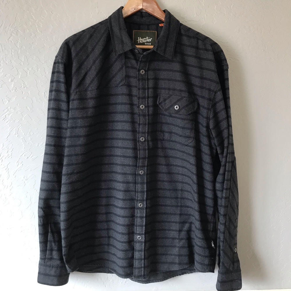 Howler Brothers Harkers Flannel Button Down Long Sleeve Shirt
